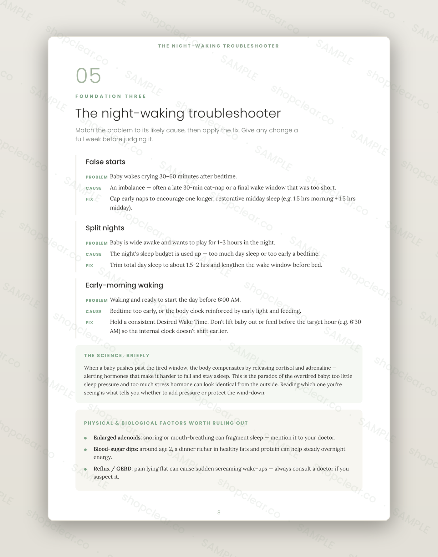 The Night-Waking Troubleshooter