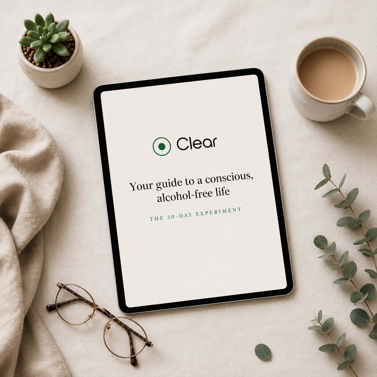 Clear: 30 Days Without Alcohol (Digital eBook)